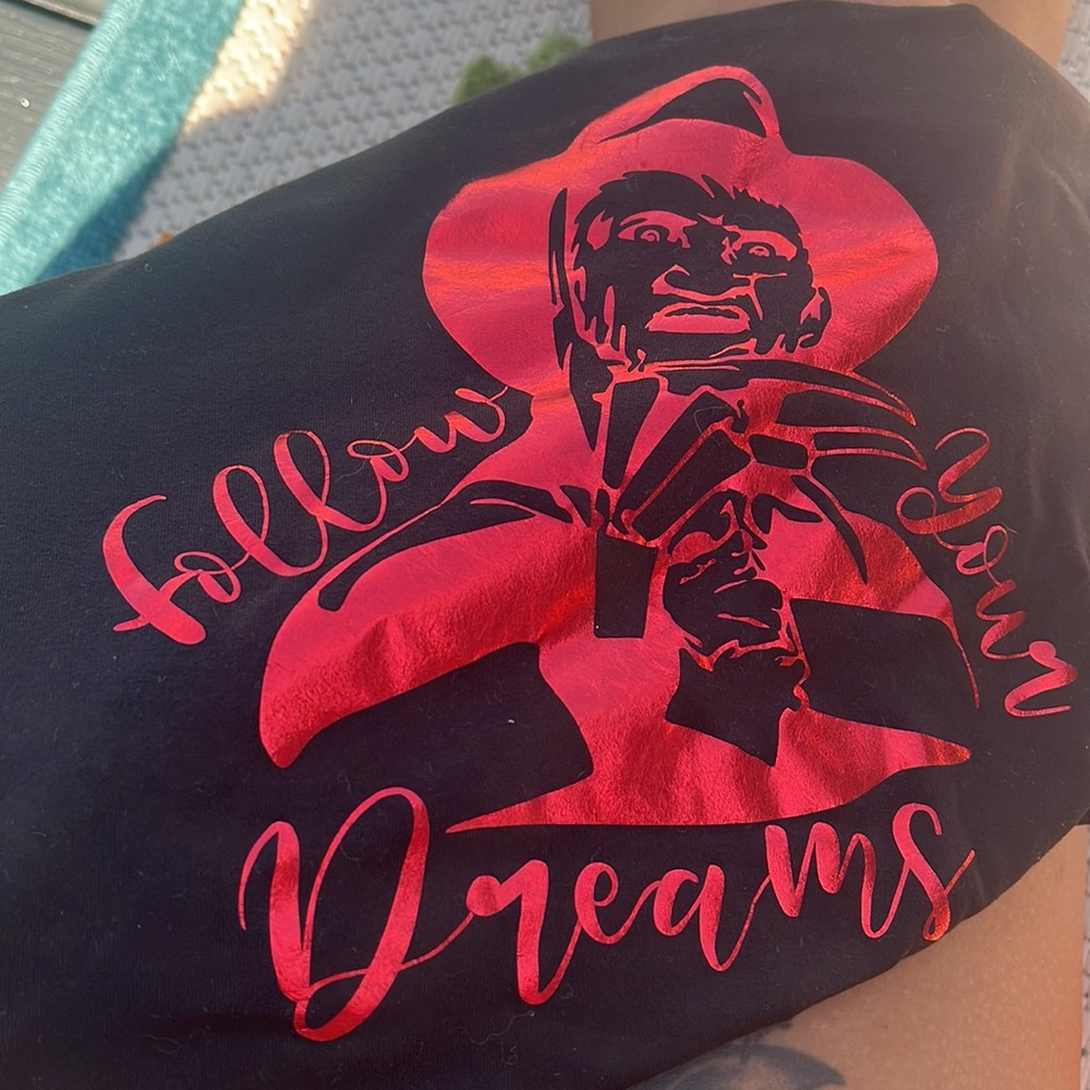 Follow Your Dreams Freddy Krueger Top